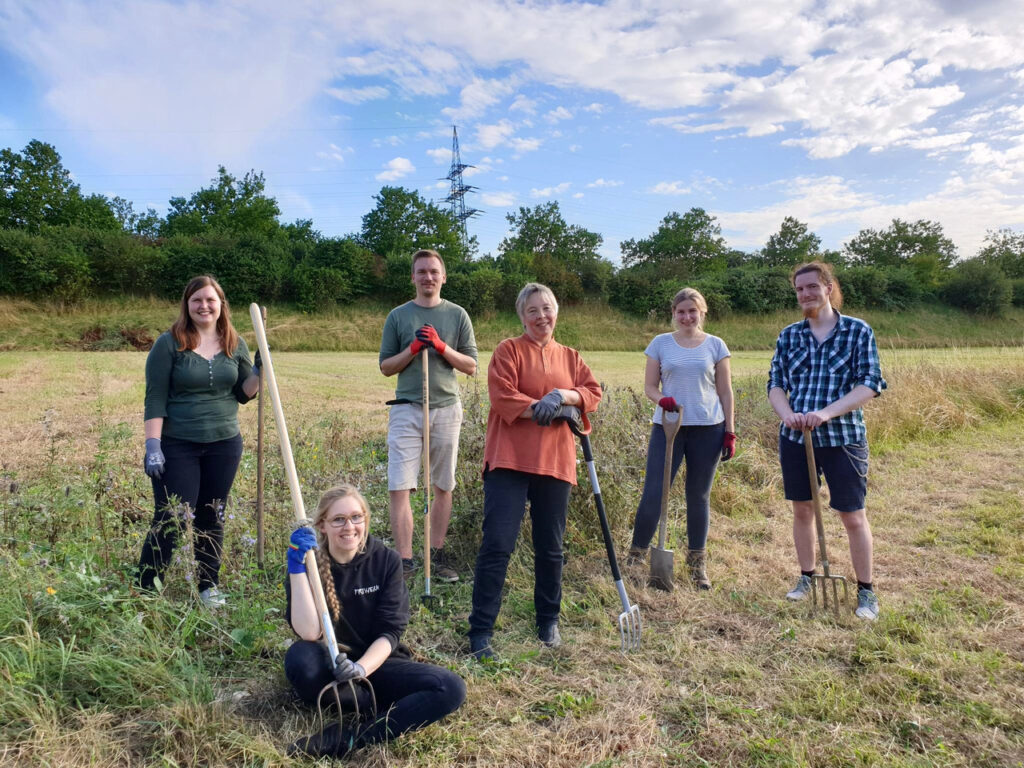Regionalgruppe Paderborn beim Arbeitseinsatz