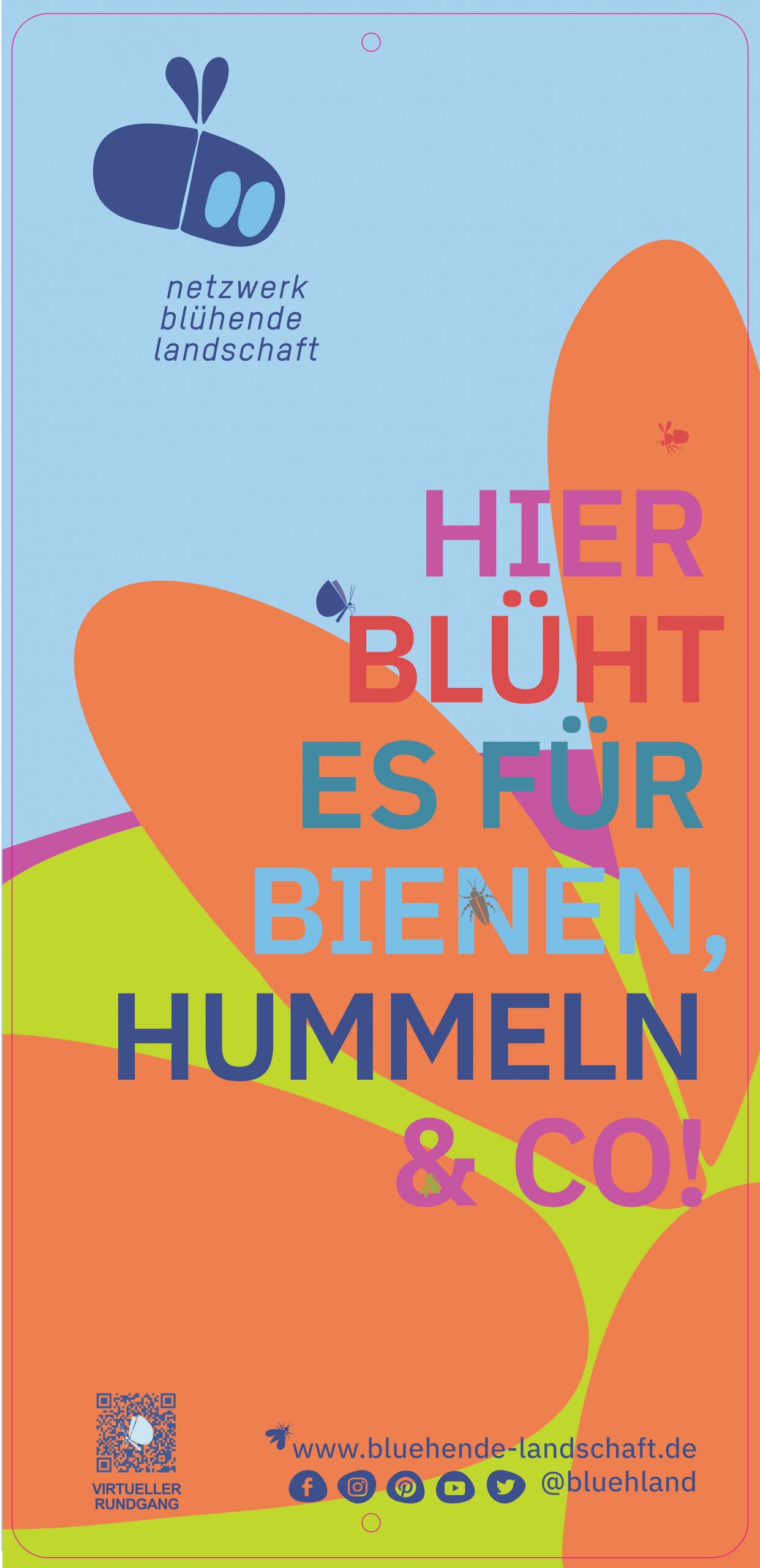 Gartenschilder groß Design 2021 mit BBR Code Blüte_rgb