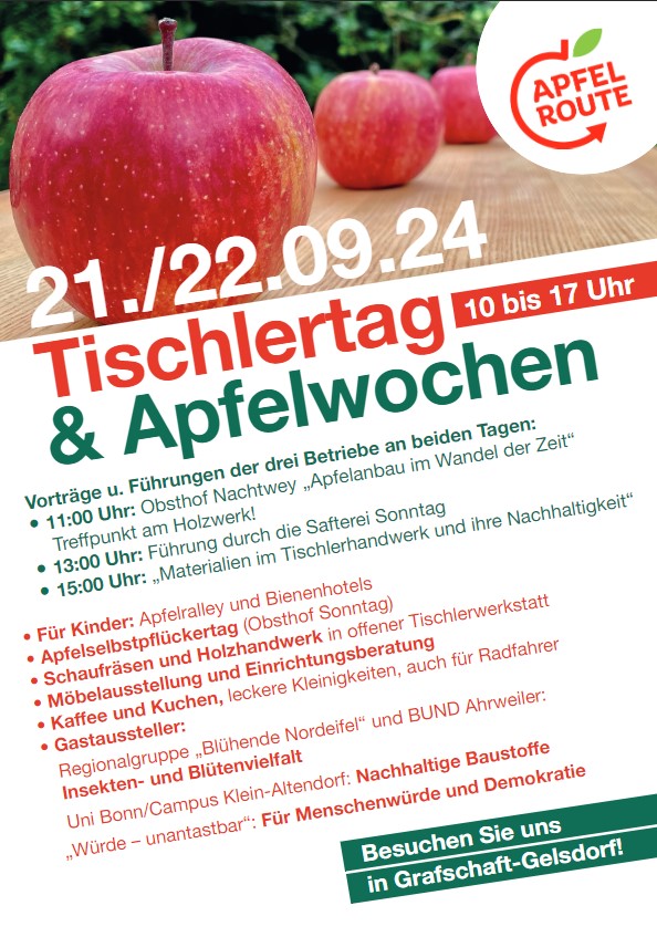 Tischlertag-und-Apfelwiochen